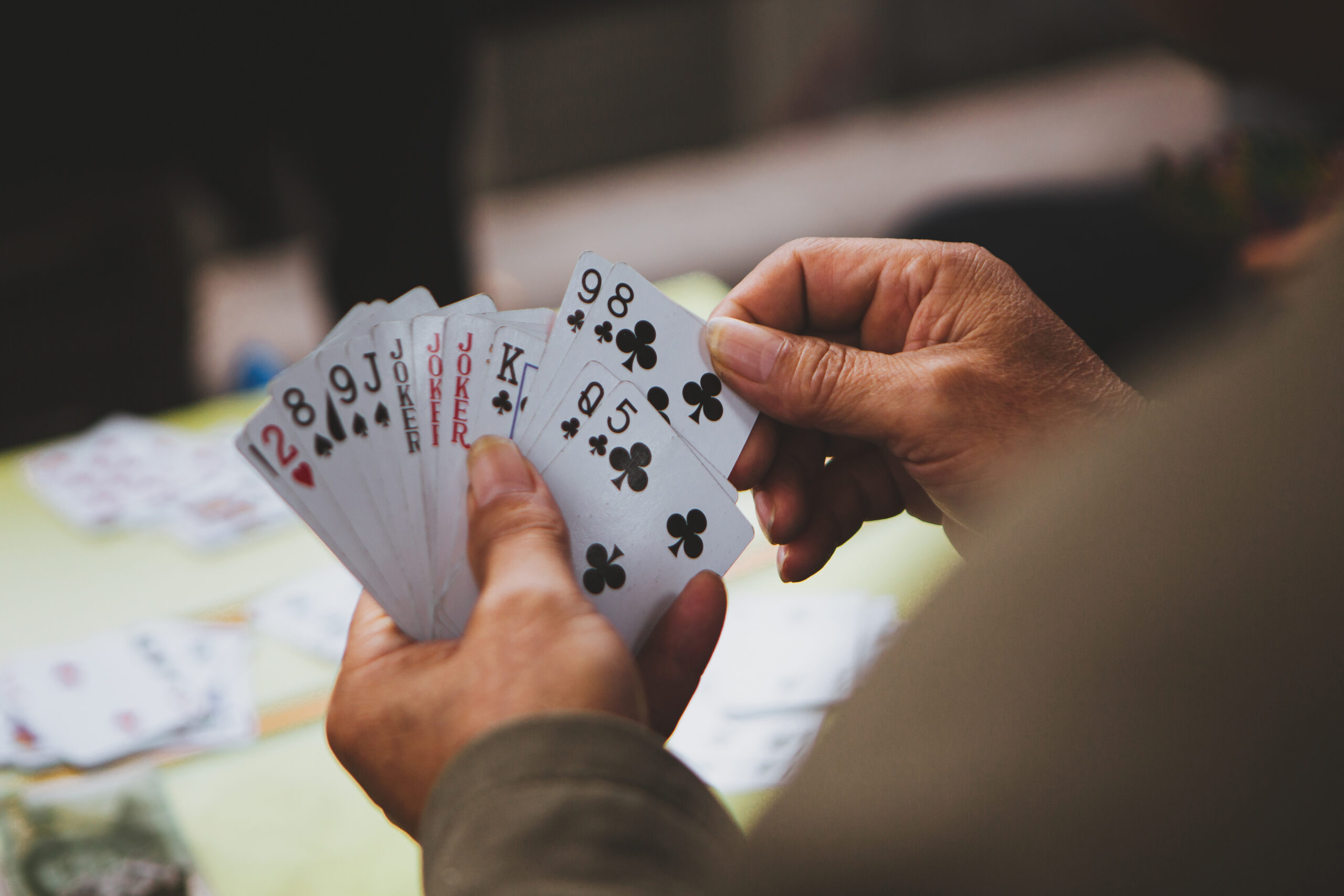 people playing cards