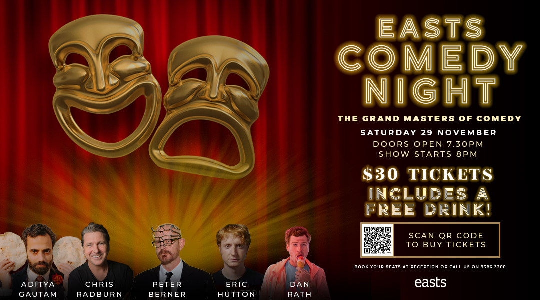 Half Ad – EBJ Nov Comedy Night